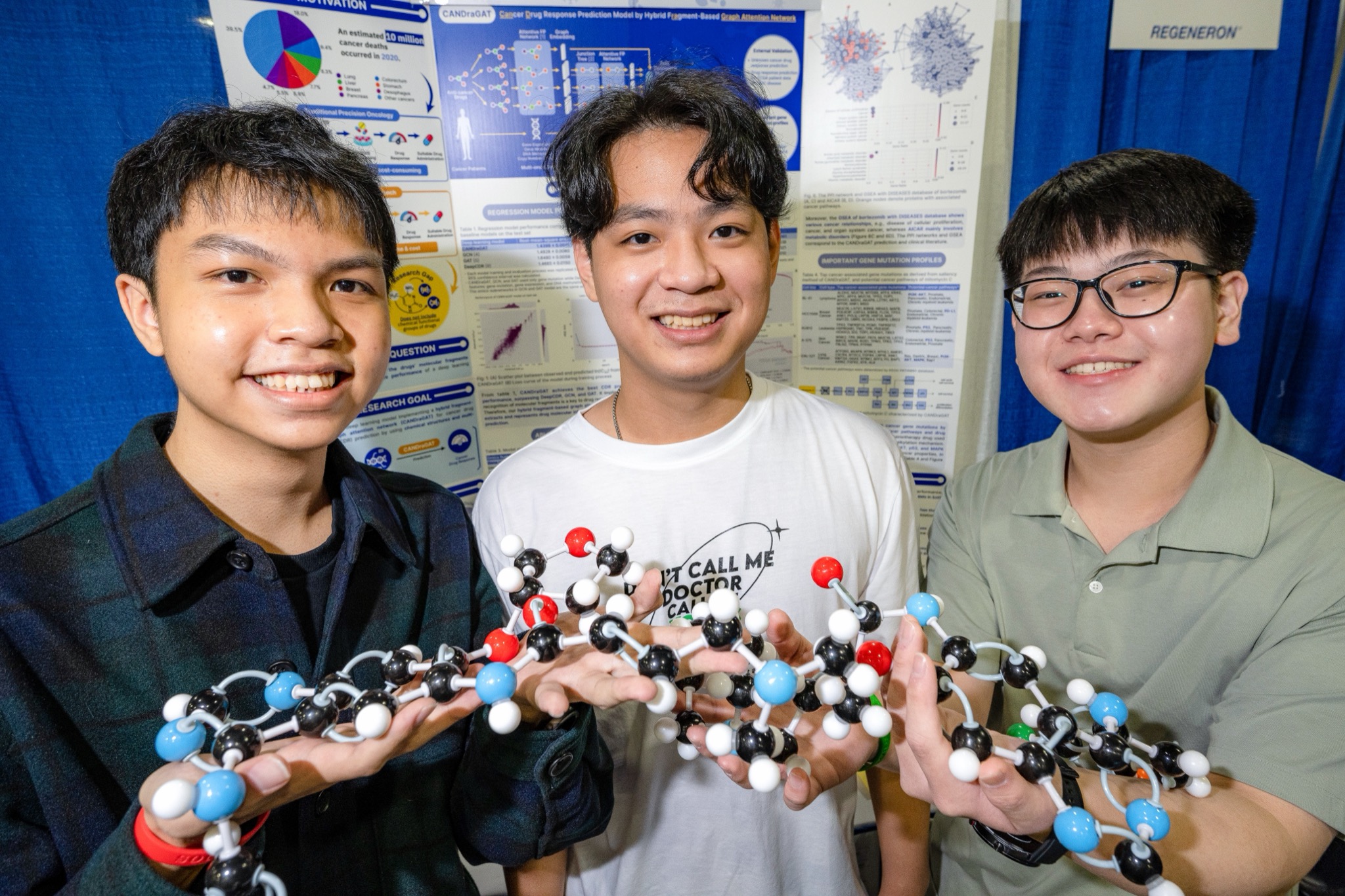 3D Molecular Model Demonstration at ISEF